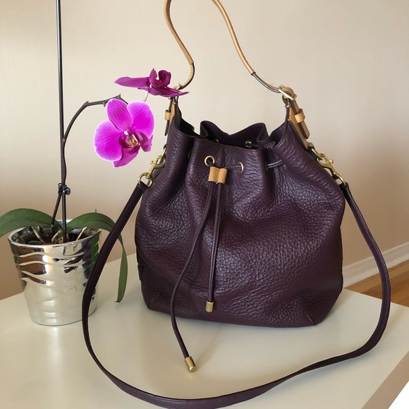 Coach Handbags - COACH SOFT LEGACY DRAWSTRING IN PEBBLED LEATHER